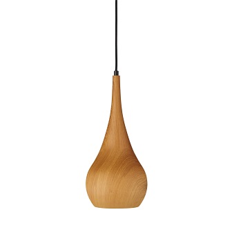 Lampa wisząca Lucy Woodlike Teak 20cm